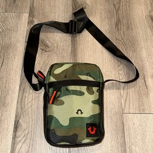 True Religion Camo Crossbody Bag
